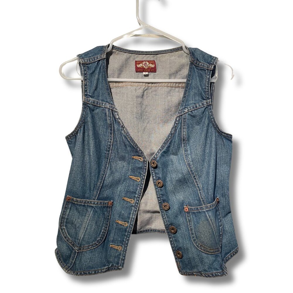 Lucky Brand Women's Denim Vest